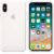 Cover silicone bianco iphone x